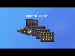 4 Ганг Ford переключатель панель через систему управления цепи системы реле и стереть огни Rocker переключатель