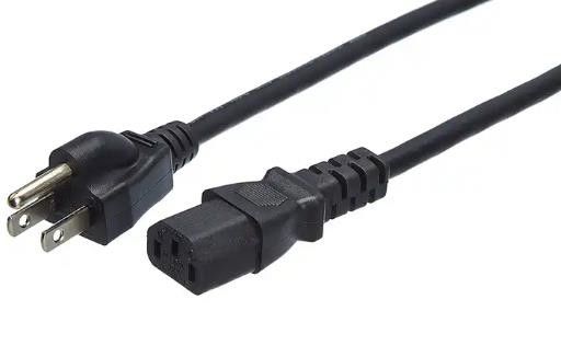 Шнуры питания IEC США делают силовой кабель водостойким Ac компьютера Pin 250V 3
