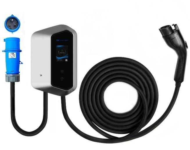 7КВт 9КВт 11КВт 2.4 Цветной ЖК-экран Стенные зарядные устройства Ip54 110-240В