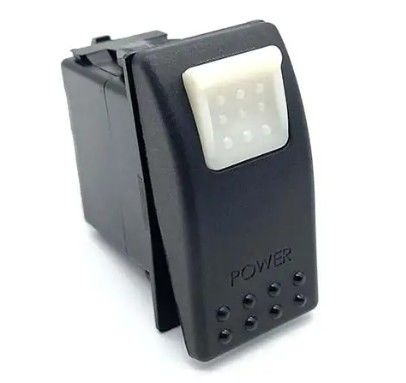 DC 24v 10a 20a безопасность Rocker переключатель Автомобиль лодка Морской переключатель печатный лазер 12v