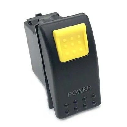 DC 24v 10a 20a безопасность Rocker переключатель Автомобиль лодка Морской переключатель печатный лазер 12v