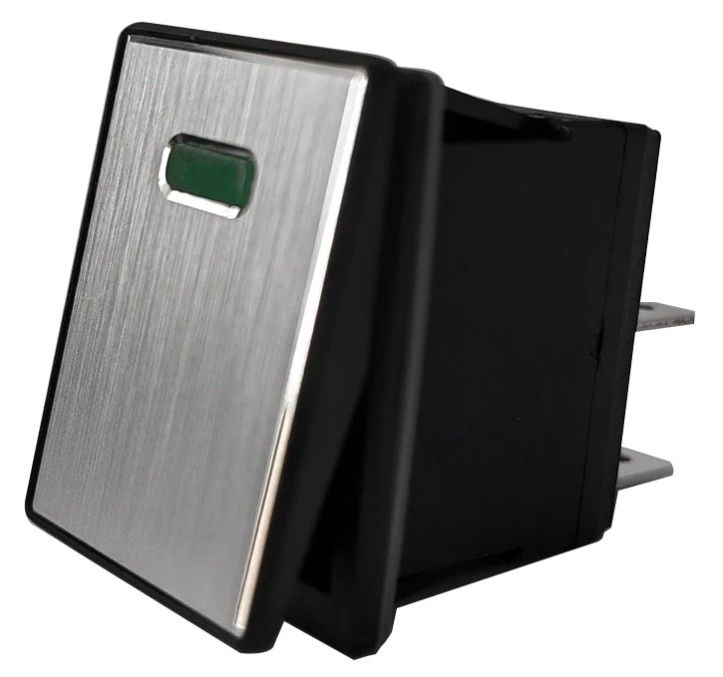 DC 12V 20A нажимать кнопку светодиодный металлический панель алюминия 4PIN ОФ переключатель для автомобиля лодки RV