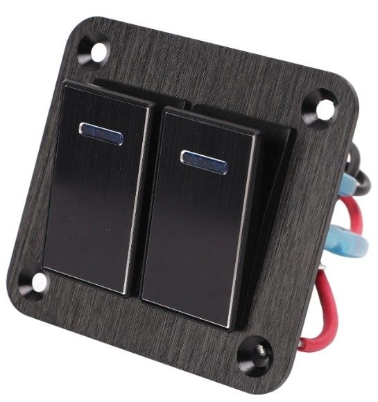 Панель переключателя переключателя, панель переключателя Rocker Waterproof Universal UTV Boat Small Round Rocker Switch