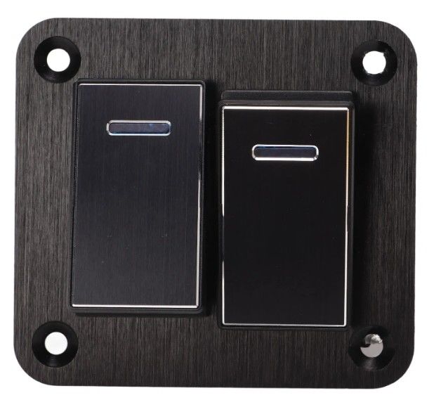 Панель переключателя переключателя, панель переключателя Rocker Waterproof Universal UTV Boat Small Round Rocker Switch