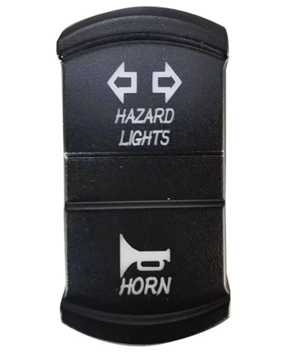 Новый стиль Иконка DIY на заказ DC 12V 7Pin ON-OFF LED Синий свет Поворачивающий сигнал Рокер переключатель Для автомобилей 4X4 Лодочки
