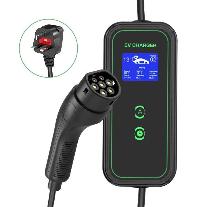 3.5KW 7KW 11KW Европейский стандартный разъем типа 2 портативный кабель для зарядки переменного тока Домашнее портативное зарядное устройство для электромобилей 7KW Tpe Jacket