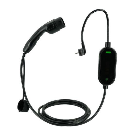 Портативные зарядные устройства для электромобилей 7KW Tpe Jacket IEC 62196 Type2 2.4 Quot LCD CE TUV ROHS