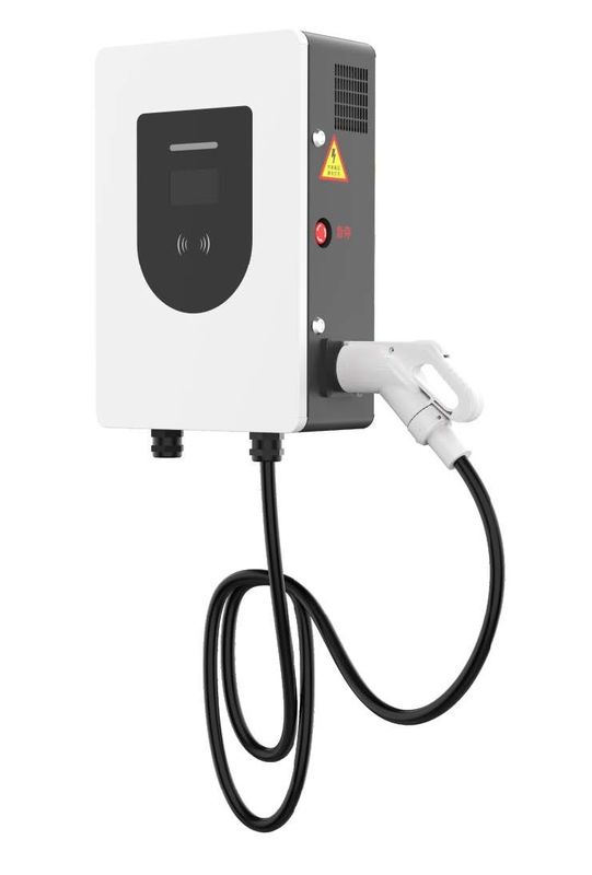 30 кВт IP54 CCS Настенное зарядное устройство для электромобилей 4G Ethernet 5M CHAdeMO DC EV