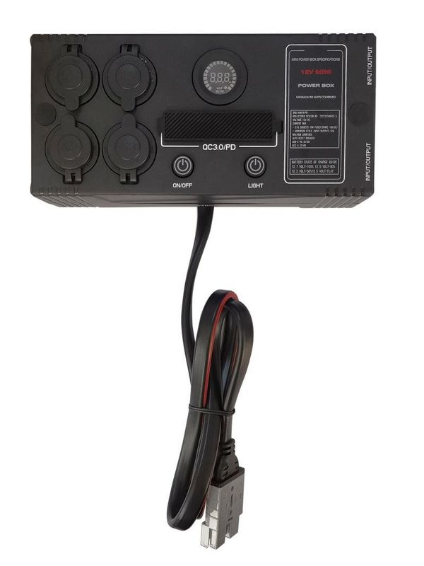 Портативный USB QC3.0 PD Switch Control DC DC зарядное устройство Mini Power Box с контрольной коробкой