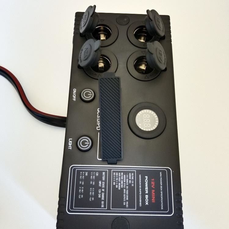 Портативный USB QC3.0 PD Switch Control DC DC зарядное устройство Mini Power Box с контрольной коробкой