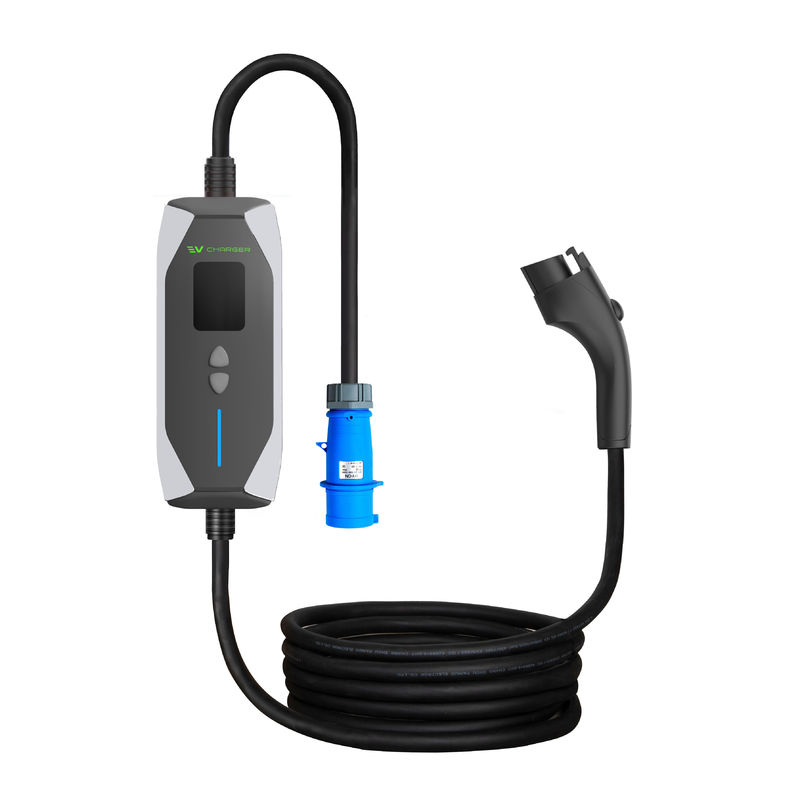 40A 9KW Питьевая EVSE быстрая зарядка Тип 1 EV Автомобильная наружная зарядка Питьевая EV зарядка с кабелем 5M