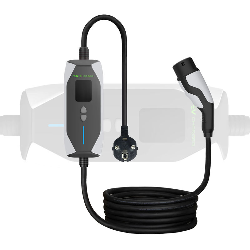 16A 3.5KW 32A 7KW портативный EV 240V TYPE 2 Домашний портативный уровень 2 EV зарядное устройство для EV автомобилей