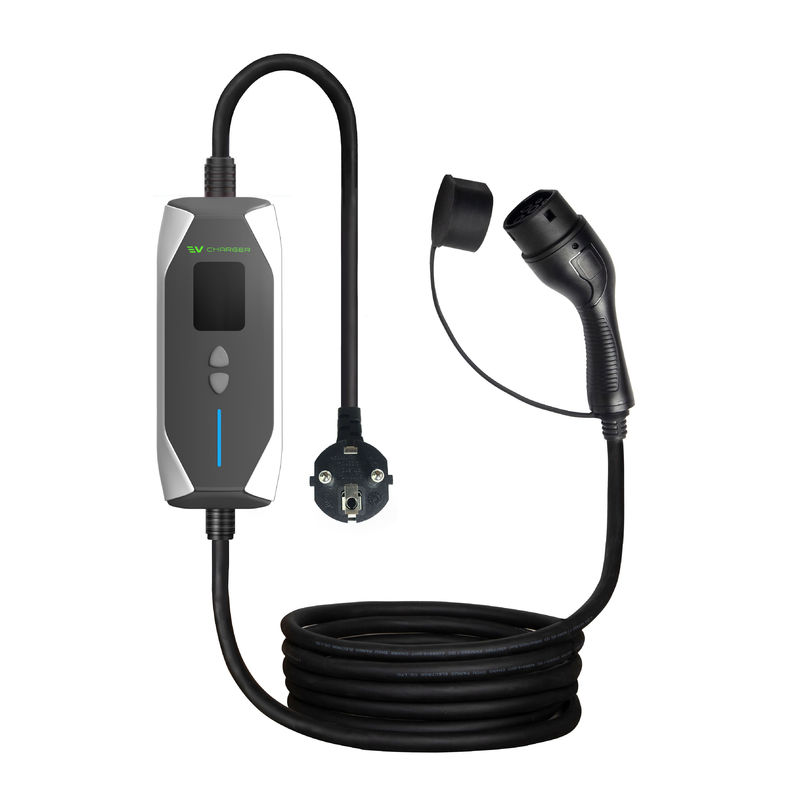 OEM ODM GBT 32A 7KW Питьевая быстрая зарядка электромобиля Внешняя зарядка 1 фаза Питьевая зарядка EV с кабелем 5M