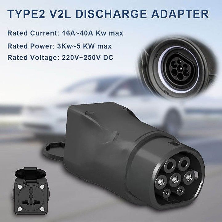 V2l соединитель Ev разряд разряд V2l транспортное средство для загрузки тип 2 V2L адаптер