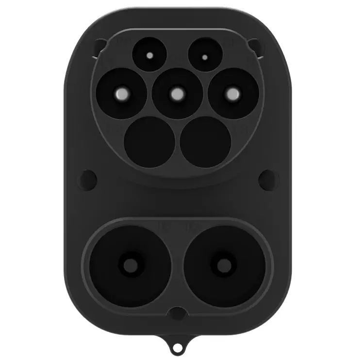 Europe CCS2 to tesla зарядка электромобилей CCS2 адаптер постоянного тока для TESLA AC+DC