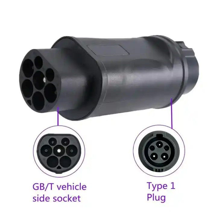 Ev Adapter Charging Pile Electric Vehicle J1772 32a Type 1 Ev Charger J1772 к адаптеру GB/T