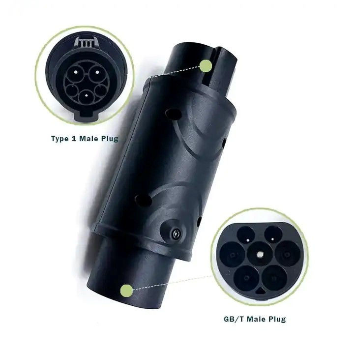 Ev Adapter Charging Pile Electric Vehicle J1772 32a Type 1 Ev Charger J1772 к адаптеру GB/T