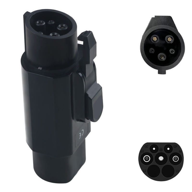 Type2 To J1772 EV Charging Adapter мужской тип1 к женскому типу 2 электрический автомобиль зарядное соединение