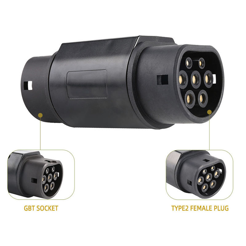 Новый энергетический зарядный разъем 32A AC Type2 To GBT адаптер для EVSE зарядки