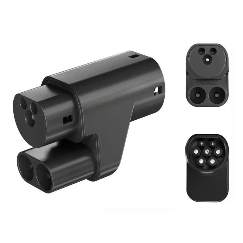 Ev Adaptor Charger Adapter Электромобильная зарядка TPC CCS2 TO Type2 Для Tesla Model 3/s/x/y