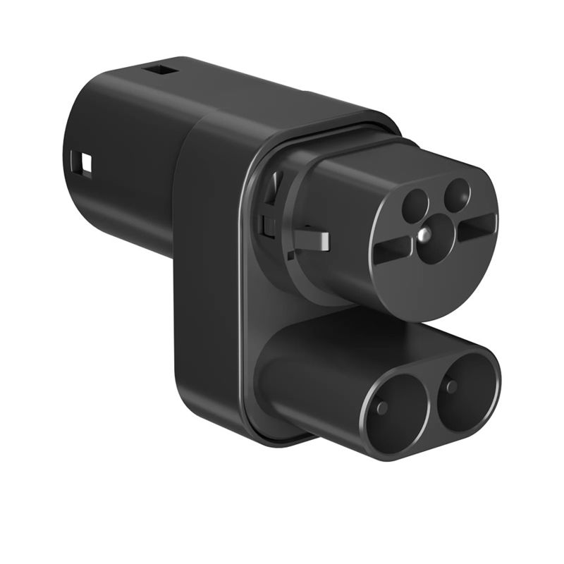 Ev Adaptor Charger Adapter Электромобильная зарядка TPC CCS2 TO Type2 Для Tesla Model 3/s/x/y